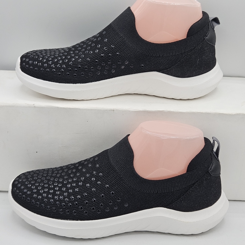 Clarks cloudstepper Nova Grove black slipon shoes size 6.5 - Picture 15 of 15